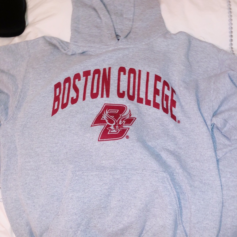 Boston College Grey Hoodie size M